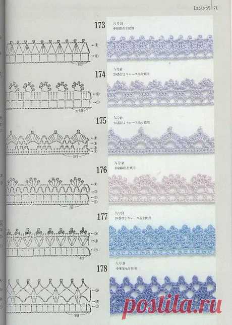 crochet edging  |  Pinterest: инструмент для поиска и хранения интересных идей