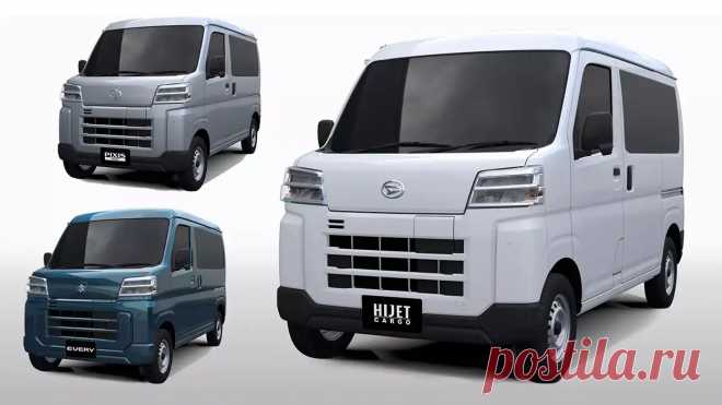 Электрические Daihatsu Hijet, Toyota Pixis Van и Suzuki Every будут иметь запас хода 200 км