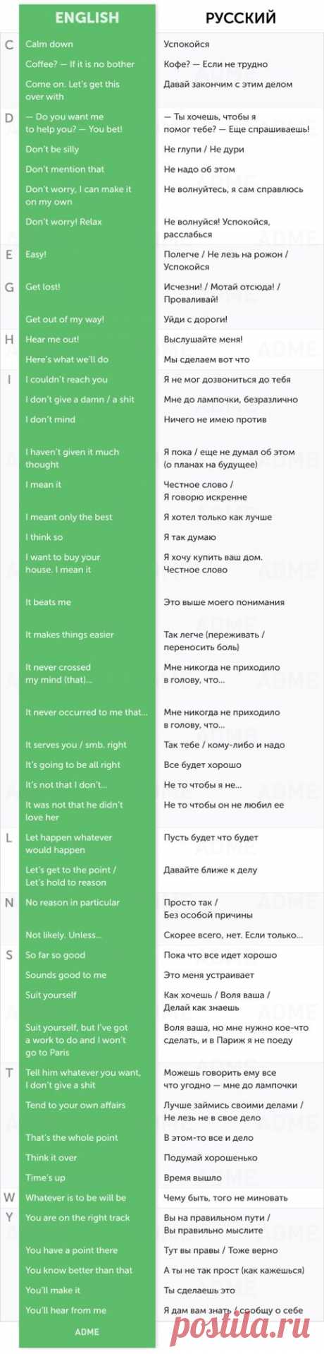 (20) 50 phrases Russian-English | Learning Curve