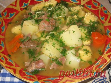 Камдятан острый супчик (корейский суп).