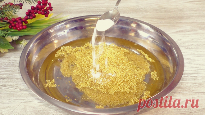 Пшенная каша с молоком. Как десерт. Вкуснотища