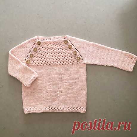 Ravelry: Blær - a baby sweater / barnapeysa pattern by Dagbjört Örvarsdóttir