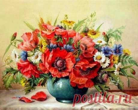 «Символ красоты и смерти. Маки в живописи»