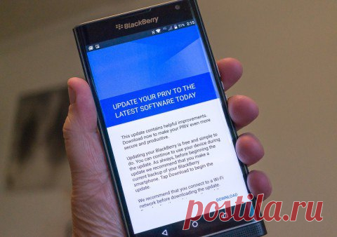 Для BlackBerry Priv вышла тестовая версия Android 6.0 Marshmallow BlackBerry Priv стал первым смартфоном на Android от канадской компании. Он поступил в продажу с Android 5.0 "на борту", а теперь начал обновляться до Android 6.0 Marshmallow по программе бета-тестирования от BlackBerry. В рамках теста ряд пользователей, которые успели зарегистрироваться для участия в тесте, сможет опробовать новую прошивку и помочь компании исправить ошибки перед официальным релизом. Сначала…