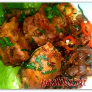 КУРИЦА "ГУРУЛИ", РЕЦЕПТ ГРУЗИНСКОЙ КУХНИ