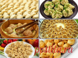 Супер тесто на пельмени и вареники