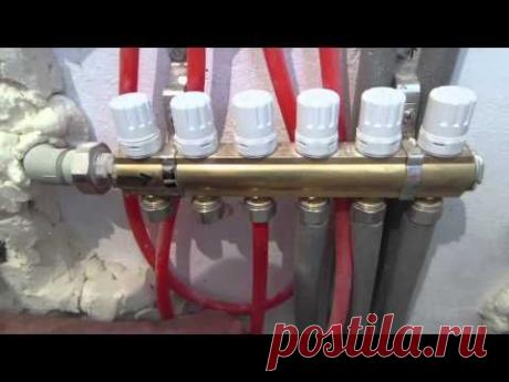 Тёплый пол своими руками.