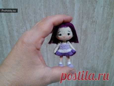 Голова для маленькой куколки / Вязание игрушек / ProHobby.su | Вязание игрушек спицами и крючком для начинающих, мастер классы, схемы вязания