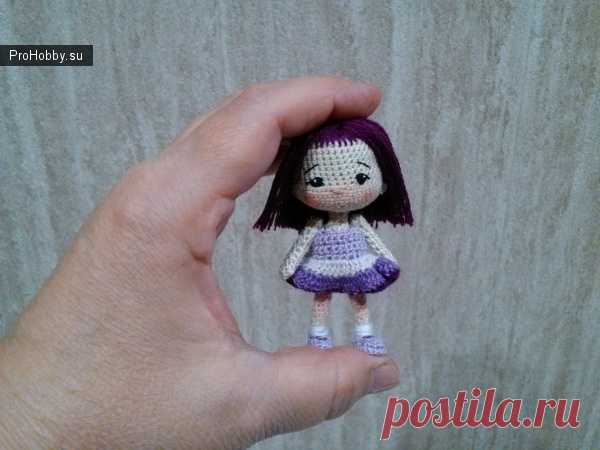 Голова для маленькой куколки / Вязание игрушек / ProHobby.su | Вязание игрушек спицами и крючком для начинающих, мастер классы, схемы вязания