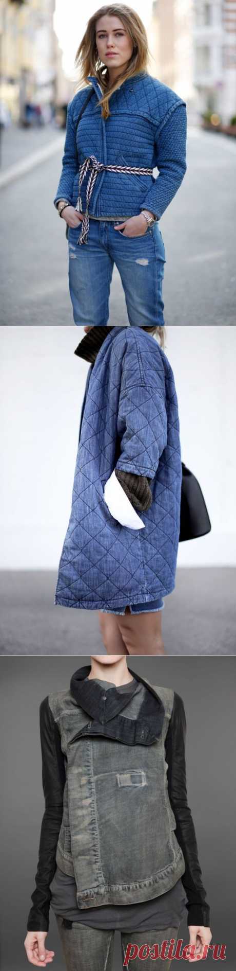 Джинсовая мода. Идеи переделок еще...