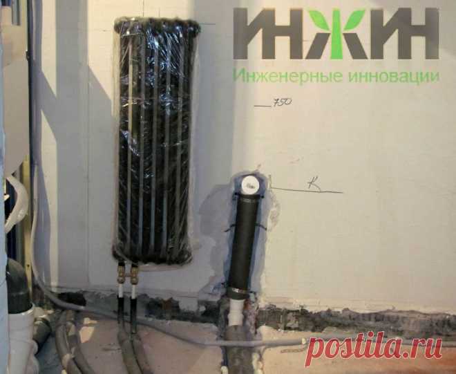 Монтаж радиатора Arbonia в системе отопления дома в Пущино, фото 327