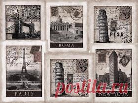 Коллекция картинок: Марки, столицы, путешествия