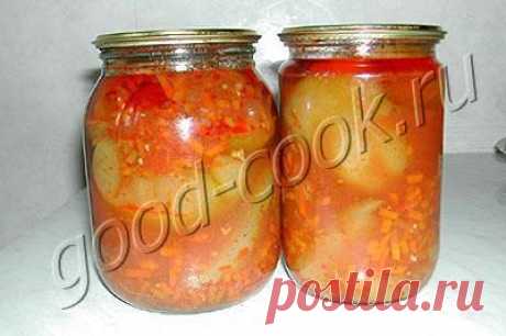 перцы, фаршированные морковью и луком, рецепт приготовления