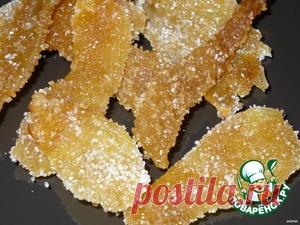 Засахаренный имбирь - кулинарный рецепт