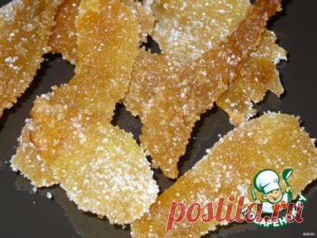 Засахаренный имбирь - кулинарный рецепт