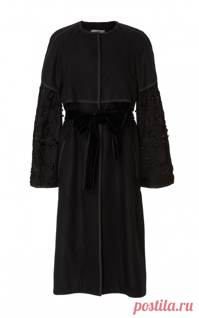 Embroidered Coat by Monique Lhuillier | Moda Operandi