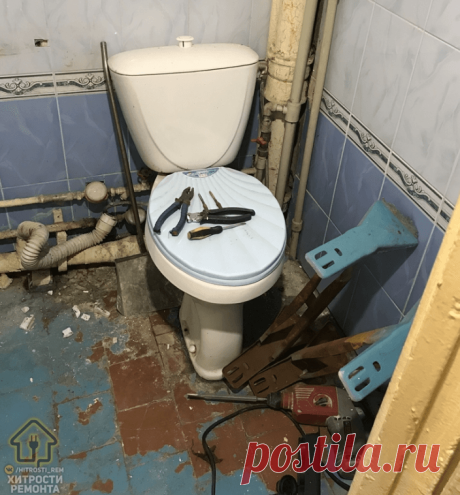 Парень сделал ремонт ванной комнаты в подарок маме