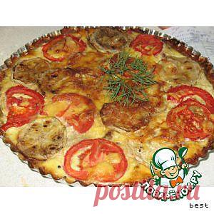 Летний овощной тарт - кулинарный рецепт