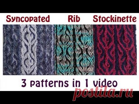 Brioche knitting *Medallion* knitting patterns