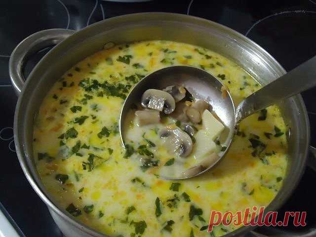 Самый вкусный грибной сливочный суп ! Сочетание сливок, плавленого сыра и грибов — так вкусно, просто пальчики оближешь
Ингредиенты:
шампиньоны — 200 грамм;
картошка — 2 штуки;
сливки (можно молоко) — 100 грамм;
морковка — 1 штука;
сырок плавленый — 70-100 грамм;
лук репчатый — 1 штука;
укроп — 1 пучок;
соль — по вкусу;перец — по вкусу;
растительное масло для жарки.
Самый вкусный грибной сливочный суп. Пошаговый рецептЧтобы готовить грибной сливочный суп, сначала необходим...