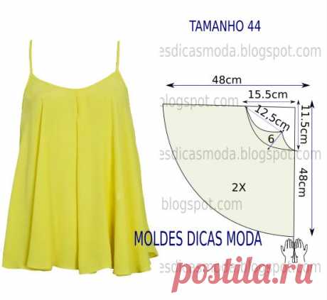 MOLDE DE BLUSA GODÉ FÁCIL