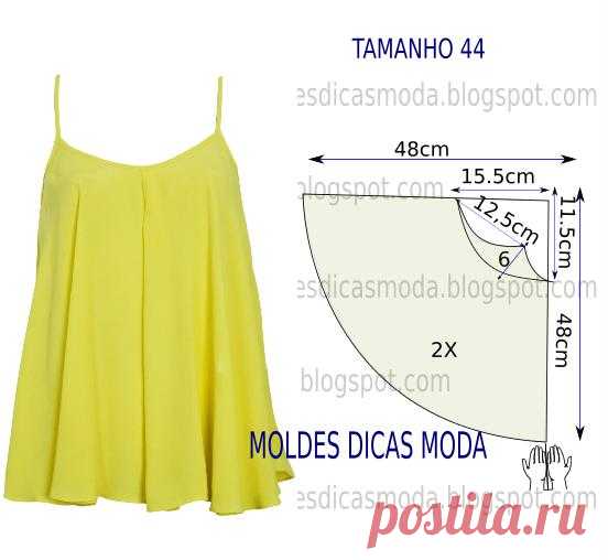 MOLDE DE BLUSA GODÉ FÁCIL