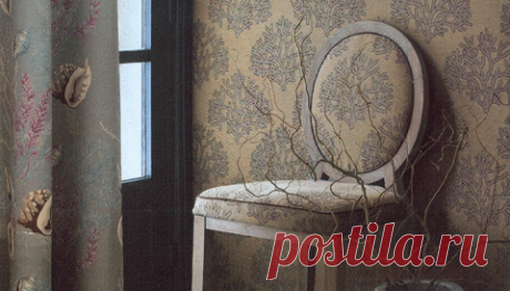 Отделка стен тканью | Роскошь и уют