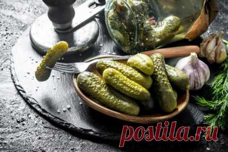 Маринованные огурцы по-французски на зиму — Домашняя кулинария