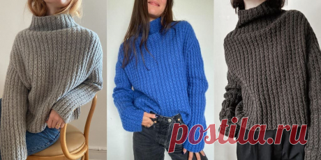 Женский свитер спицами Sweater No. 19 - Вяжи.ру