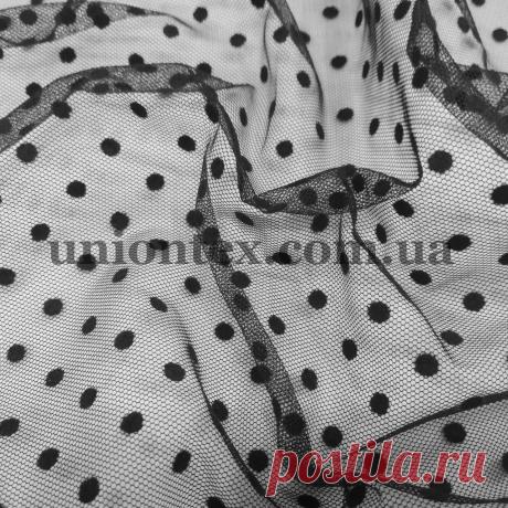 Ткань сетка с флоком горох черная: купить в Украине оптом и в розницу. одежные ткани от "Магазин тканей и фурнитуры Юнионтекс- опт и розница Украина" - 702306025 Ткань сетка с флоком горох черная ➤ Недорого купить оптом и в розницу с доставкой по Украине ★ Реальное описание, цена и наличие, возможность оформить заказ на сайте или по телефону ➤ Интернет-магазин ткани Юнионтекс