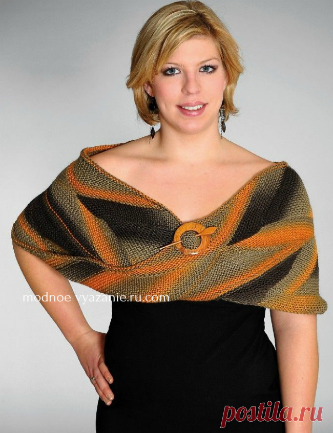 Головные уборы,шарфы и митенки в технике свинг (swing-knitting) - Klubok - Modnoe Vyazanie.ru.com