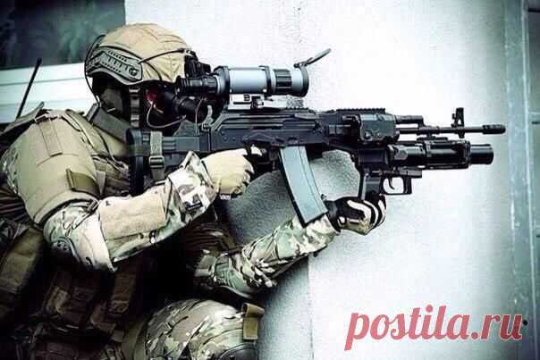 Автомат Калашникова. Да, это он. / Интересное в IT