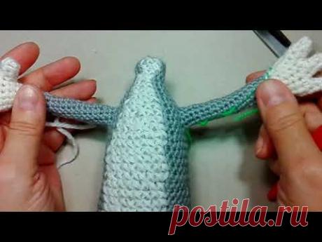 Багз Банни,ч.2. Bugs Bunny, р.2. Amigurumi. Crochet. Амигуруми. Игрушки крючком.