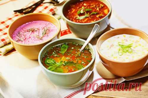 Самые вкусные холодные супы / Простые рецепты