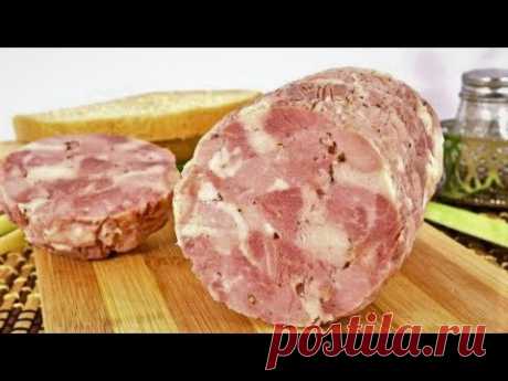 Домашняя Ветчина (Рубленая)/Колбаса Ветчинная в Духовке/Домашняя Колбаса/Ветчинница/SUB (0+)
