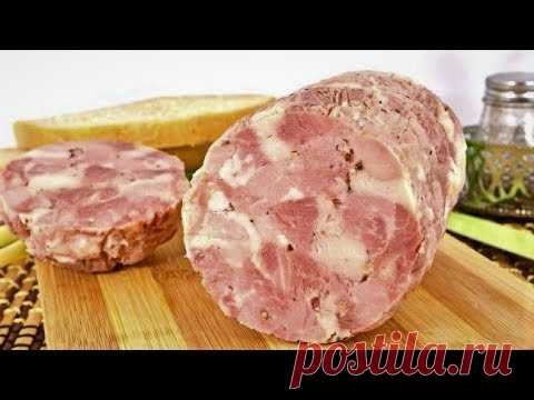 Домашняя Ветчина (Рубленая)/Колбаса Ветчинная в Духовке/Домашняя Колбаса/Ветчинница/SUB (0+)
