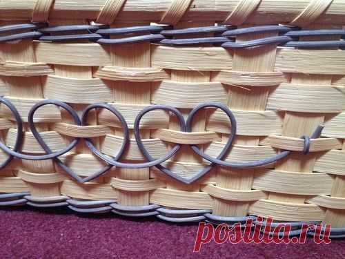 <c>Desk Basket with Hearts<C/>