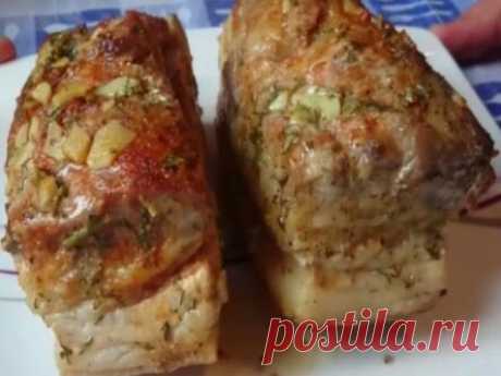 Обалденное сало, запеченное в фольге в духовке — вкусное и ароматное! Очень вкусно с черным хлебом!