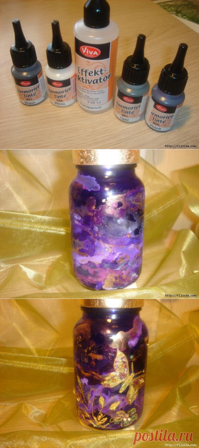 Быстрое марморирование. | Самоделкино