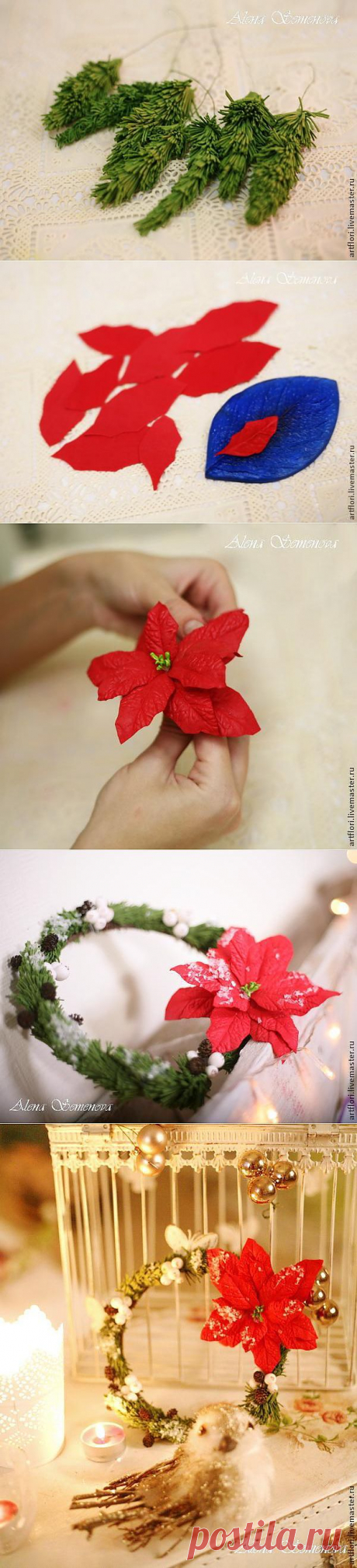 Новогодний венок. - Ярмарка Мастеров - ручная работа, handmade