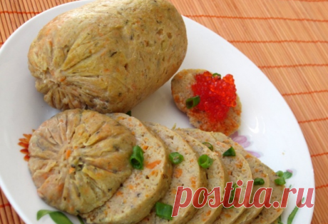 Рыбные сардельки