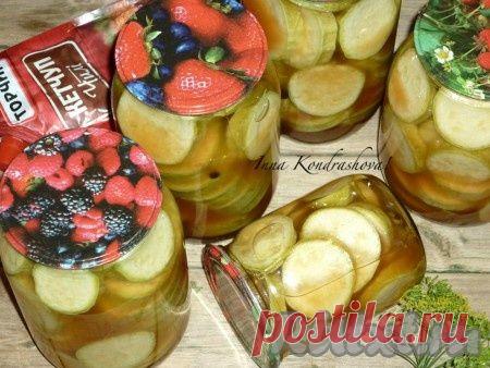 Маринованные кабачки с кетчупом "Чили"