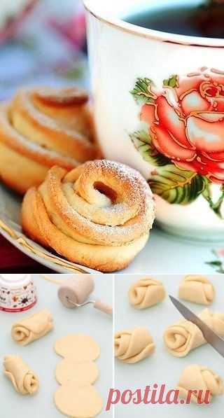 ТВОРОЖНЫЕ ЦВЕТОЧКИ