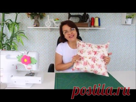 Como Colocar um Zíper Embutido na Almofada