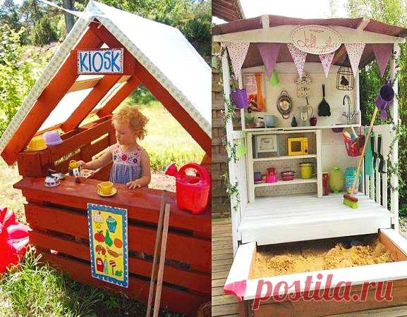 Идеи для счастья детей на дачном участке — DIYIdeas