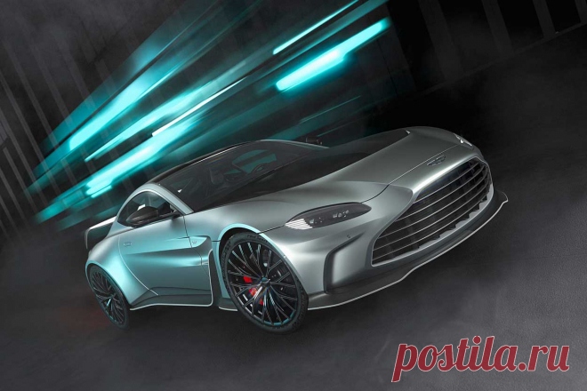 Aston Martin V12 Vantage 2023: салон, цена, характеристики, фото