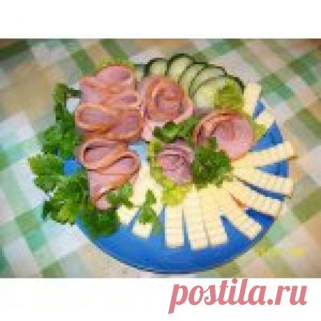 Розочки из колбасы - кулинарный рецепт