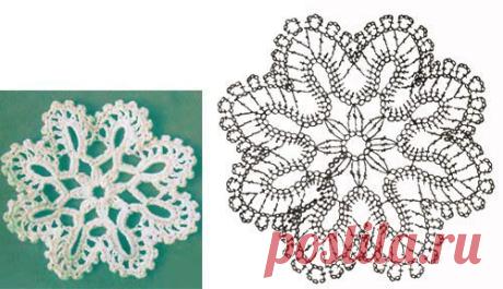 Patterns and motifs: Crocheted motif no. 671