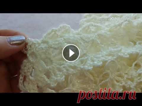 Урок 211. Койма для шали, бактуса 