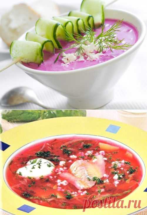 5 вкусных рецептов "холодного борща". | ДОСТОЙНАЯ ЖИЗНЬ НА ПЕНСИИ